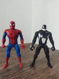64)Marvel スパイダーマン ヴェノム フィギュア 2体セット - メルカリ