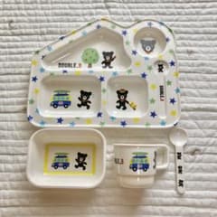 ミキハウス ダブルビー ベビー食器セットのサムネイル