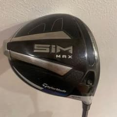 テーラーメイド SIM MAX ドライバー10.5 シャフト R ヘッドカバー有
