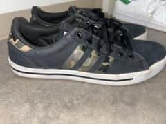 adidas ブラック カモフラージュ スニーカーのサムネイル