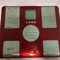タニタ 体組成計 体重計 ジャンク品 シャア・アズナブル ガンダム 池田