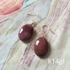 k14gf  ムーアカイト ピアス①のサムネイル