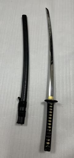 模造刀 打刀 黑鞘 鞘付き長さ約103cm L11 - メルカリ