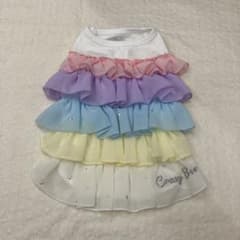 犬服 クレイジーブー CRAZY BOOカラフルフリルMサイズ 新品未使用のサムネイル