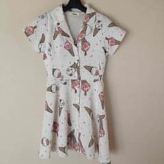 トゥララ♡アイス柄ワンピ♡美品。値下げ可のサムネイル