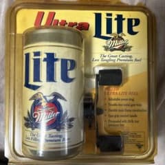 おふざけフィッシングリール　ミラービールライト柄のサムネイル