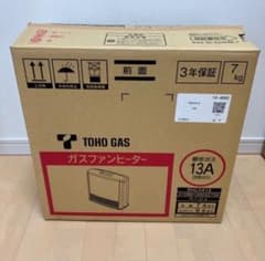 美品】 TOHO GAS ガスファンヒーター RHC2412 本体 - メルカリ