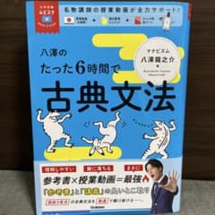 八澤のたった6時間で古典文法のサムネイル