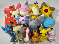 포켓몬 인형 세트 pokemon 미미큐 피카츄 리자돈