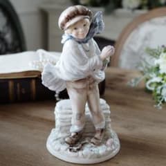 British Coalport The Boy, 1990, a cute little boy figurine.
