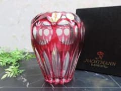 ドイツ製 ナハトマン NACHTMANN クリスタル 花瓶 6ee2983 Nachtmann ナハトマン 花瓶 クリスタル レッド - メルカリ