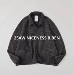 最終値下げ！25AW NICENESS B.BEN グレー L - メルカリ
