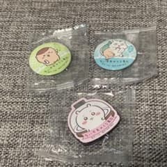 ちいかわ　くら寿司　びっくらぽん　缶バッジ　マグネットのサムネイル