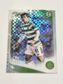 Topps Merlin Chrome 旗手怜央 1of1 世界1枚限定 1/1 旗手怜央 Xフラクター セルティック Topps Chrome UEFA - メルカリ