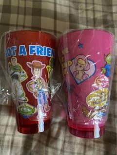 【ラスト】トイストーリー　アクリルタンブラー2個のサムネイル