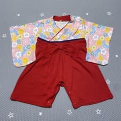 袴 ロンパース 70ベビー服のサムネイル