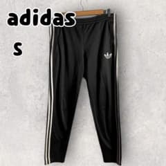 【希少】アディダス ファイヤーバード 刺繍ロゴ トラックパンツ ジャージ S27