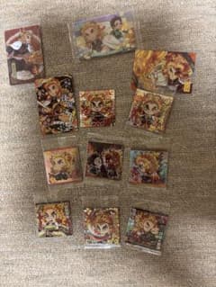 Demon Slayer: Kimetsu no Yaiba Kyojuro Rengoku Sticker Card Goods Set
