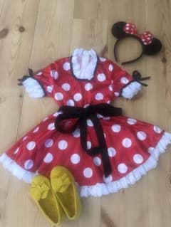 サイズ95〜100⭐︎ハロウィンコスプレ⭐︎ミニーマウスのサムネイル