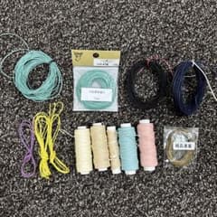 【手芸】【ハンドメイド】ワックスコード　セット売りのサムネイル