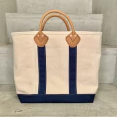 匿名配送】レザーハンドル トートバッグ Mサイズ 80s L.L.BEAN - メルカリ
