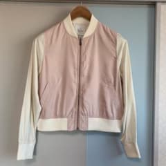 美品　イーハイフン　ブルゾン　ジャケット　レディース　フリーサイズ　MA-1
