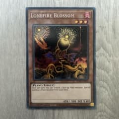 特価】遊戯王 英語版 ローンファイアブロッサム シークレットレア 1st