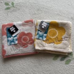 【ワンちゃん様】MARY QUANT タオルハンカチ 2枚セットのサムネイル