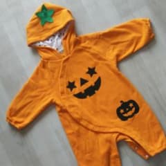 ハロウィン☆カバーオール ロンパースのサムネイル