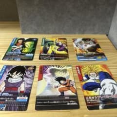 データカードダス ドラゴンボールZ 6枚セット - メルカリ