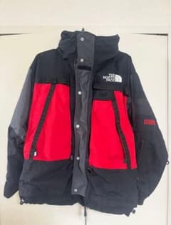THE NORTH FACE マウンテンパーカー 赤/黒 - メルカリ