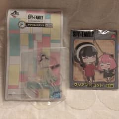 SPY×FAMILY Acrylic Stand& Clear Mascot