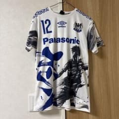 ガンバ大阪　アウェイ　ユニフォームUmbro シャツPanasonic ガンバ大阪 umbro Panasonic 来場特典ユニフォーム 2020 - メルカリ