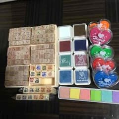 まゆり様専用 ハンコセットとスタンプ台です(^-^)のサムネイル