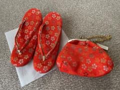 着物バッグ、草履のサムネイル