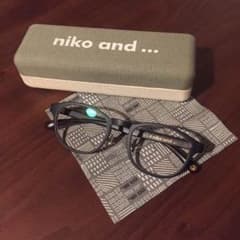 【ぐうたんちゃん専用】J!NS × niko and … コラボ 伊達メガネのサムネイル