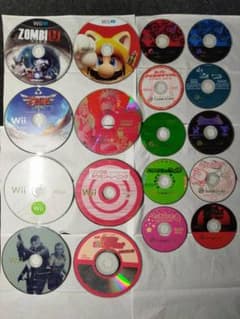 動作未確認】ゲームソフト 18枚まとめ売り（GC・Wii・Wii U等） - メルカリ