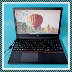 美品❣️SSD快速⭐メモリ8GBで快適♪カメラ付⭐すぐ使えるレッドノートパソコン 美品】設定済ですぐに使えるノートパソコン⭐新品SSD快速⭐メモリ8GB