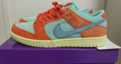 Thumbnail of 29 Nike SB Dunk Low Pro Orange and Aqua