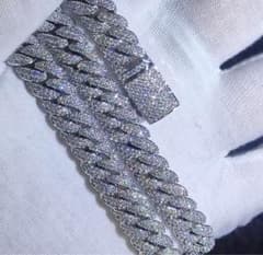 今こそ細め10mm】洗練マイアミキューバンチェーンネックレス