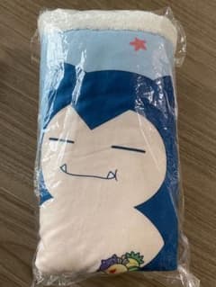 【新品未開封】ポケットモンスター　カビゴン　ボアブランケットのサムネイル