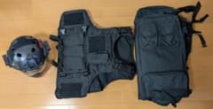 サバゲ―グッズ　ヘルメット　ベスト　エアガン収納ケース サバゲ―グッズ ヘルメット ベスト エアガン収納ケース | Mercari