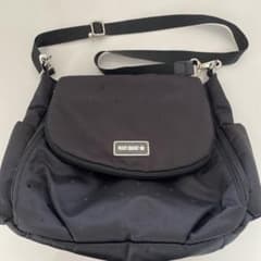 MARY QUANT ブラックショルダーバッグのサムネイル