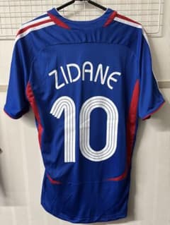 T*ん様 adidas フランス代表 ジダン 10番 ユニフォーム　2006年のサムネイル