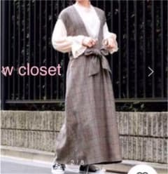 w closet【美品】リボンワンピースのサムネイル