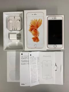 Apple iPhone 6s 16GBモデル ピンクゴールド simフリーのサムネイル