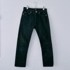 A.P.C. ストレートデニム 29 黒