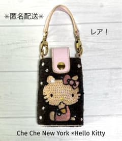 新品・未使用】チチニューヨーク×ハローキティ スパンコール チャーム 