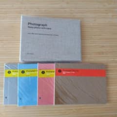 DELFONICS フォトアルバム Sサイズ 麻 リフィル４色セットのサムネイル