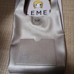 ILEMERゴールド ショルダーバッグ 外ポケット付きのサムネイル